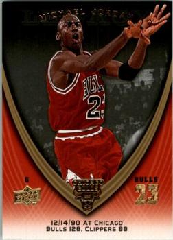 2008-09 Upper Deck Michael Jordan Legacy Collection #448 Michael Jordan - Game 448 Front