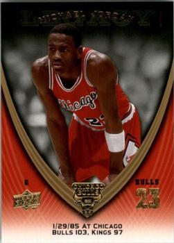 2008-09 Upper Deck Michael Jordan Legacy Collection #45 Michael Jordan - Game 45 Front