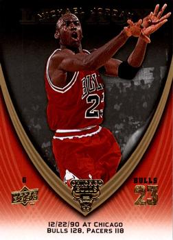 2008-09 Upper Deck Michael Jordan Legacy Collection #453 Michael Jordan - Game 453 Front