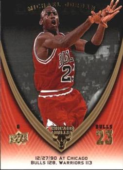 2008-09 Upper Deck Michael Jordan Legacy Collection #455 Michael Jordan - Game 455 Front