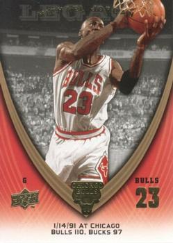 2008-09 Upper Deck Michael Jordan Legacy Collection #463 Michael Jordan - Game 463 Front