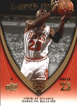 2008-09 Upper Deck Michael Jordan Legacy Collection #465 Michael Jordan - Game 465 Front