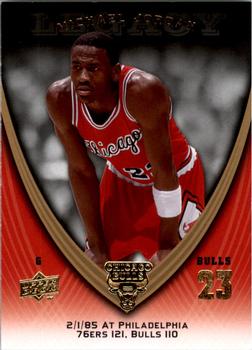 2008-09 Upper Deck Michael Jordan Legacy Collection #47 Michael Jordan - Game 47 Front