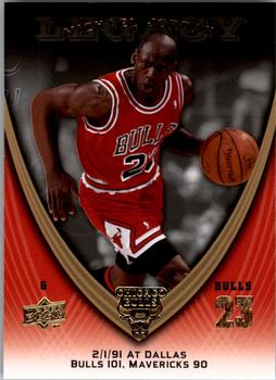 2008-09 Upper Deck Michael Jordan Legacy Collection #470 Michael Jordan - Game 470 Front