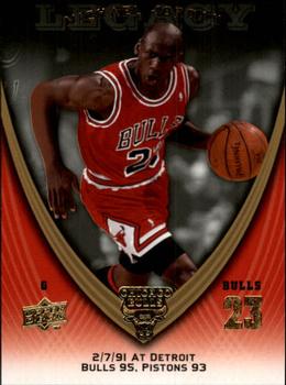 2008-09 Upper Deck Michael Jordan Legacy Collection #473 Michael Jordan - Game 473 Front