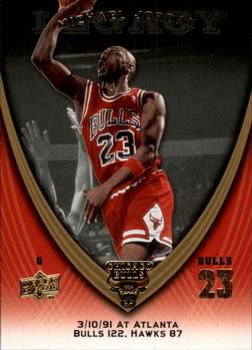 2008-09 Upper Deck Michael Jordan Legacy Collection #486 Michael Jordan - Game 486 Front