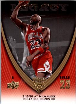 2008-09 Upper Deck Michael Jordan Legacy Collection #488 Michael Jordan - Game 488 Front