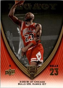 2008-09 Upper Deck Michael Jordan Legacy Collection #492 Michael Jordan - Game 492 Front