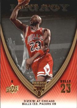 2008-09 Upper Deck Michael Jordan Legacy Collection #494 Michael Jordan - Game 494 Front