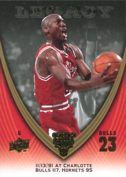 2008-09 Upper Deck Michael Jordan Legacy Collection #517 Michael Jordan - Game 517 Front