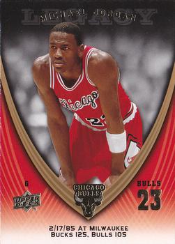 2008-09 Upper Deck Michael Jordan Legacy Collection #52 Michael Jordan - Game 52 Front