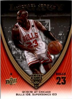 2008-09 Upper Deck Michael Jordan Legacy Collection #528 Michael Jordan - Game 528 Front