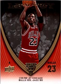 2008-09 Upper Deck Michael Jordan Legacy Collection #542 Michael Jordan - Game 542 Front