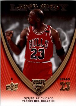 2008-09 Upper Deck Michael Jordan Legacy Collection #568 Michael Jordan - Game 568 Front