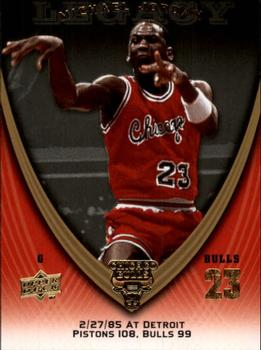 2008-09 Upper Deck Michael Jordan Legacy Collection #57 Michael Jordan - Game 57 Front