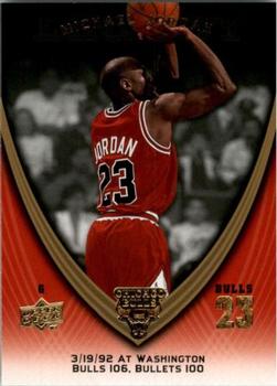 2008-09 Upper Deck Michael Jordan Legacy Collection #576 Michael Jordan - Game 576 Front