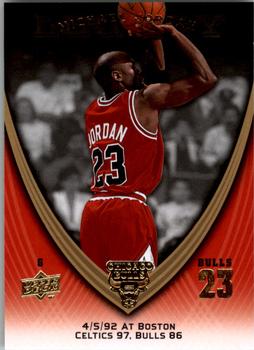 2008-09 Upper Deck Michael Jordan Legacy Collection #583 Michael Jordan - Game 583 Front
