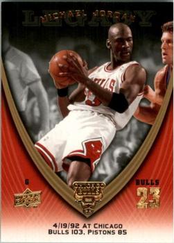 2008-09 Upper Deck Michael Jordan Legacy Collection #589 Michael Jordan - Game 589 Front
