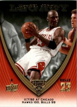 2008-09 Upper Deck Michael Jordan Legacy Collection #591 Michael Jordan - Game 591 Front