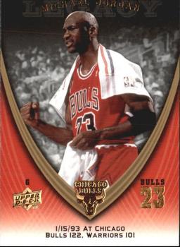2008-09 Upper Deck Michael Jordan Legacy Collection #623 Michael Jordan - Game 623 Front