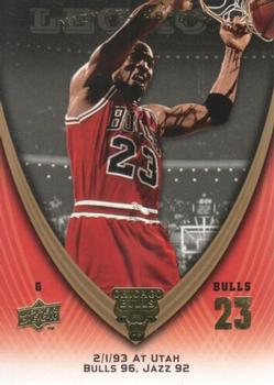 2008-09 Upper Deck Michael Jordan Legacy Collection #632 Michael Jordan - Game 632 Front