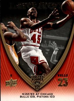 2008-09 Upper Deck Michael Jordan Legacy Collection #665 Michael Jordan - Game 665 Front