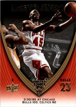 2008-09 Upper Deck Michael Jordan Legacy Collection #673 Michael Jordan - Game 673 Front