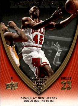 2008-09 Upper Deck Michael Jordan Legacy Collection #675 Michael Jordan - Game 675 Front