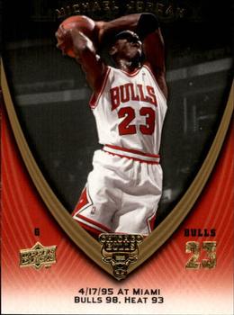 2008-09 Upper Deck Michael Jordan Legacy Collection #681 Michael Jordan - Game 681 Front