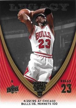 2008-09 Upper Deck Michael Jordan Legacy Collection #683 Michael Jordan - Game 683 Front