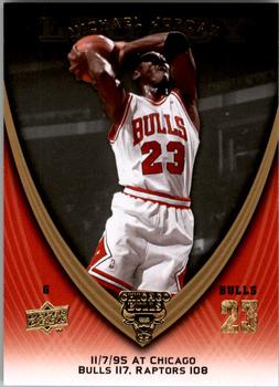 2008-09 Upper Deck Michael Jordan Legacy Collection #687 Michael Jordan - Game 687 Front