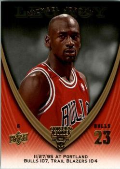 2008-09 Upper Deck Michael Jordan Legacy Collection #697 Michael Jordan - Game 697 Front