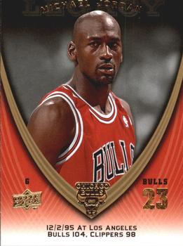 2008-09 Upper Deck Michael Jordan Legacy Collection #699 Michael Jordan - Game 699 Front