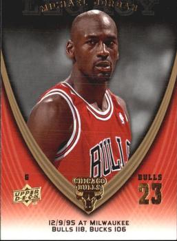 2008-09 Upper Deck Michael Jordan Legacy Collection #702 Michael Jordan - Game 702 Front