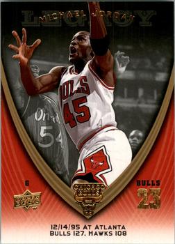 2008-09 Upper Deck Michael Jordan Legacy Collection #704 Michael Jordan - Game 704 Front