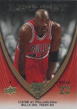 2008-09 Upper Deck Michael Jordan Legacy Collection #717 Michael Jordan - Game 717 Front