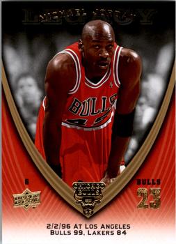 2008-09 Upper Deck Michael Jordan Legacy Collection #728 Michael Jordan - Game 728 Front