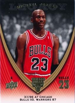 2008-09 Upper Deck Michael Jordan Legacy Collection #741 Michael Jordan - Game 741 Front