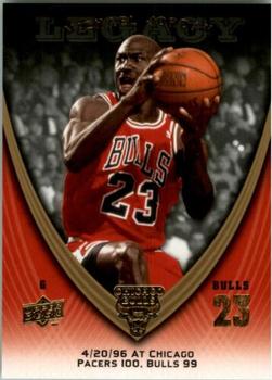 2008-09 Upper Deck Michael Jordan Legacy Collection #765 Michael Jordan - Game 765 Front