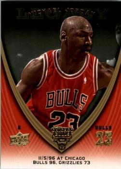 2008-09 Upper Deck Michael Jordan Legacy Collection #769 Michael Jordan - Game 769 Front