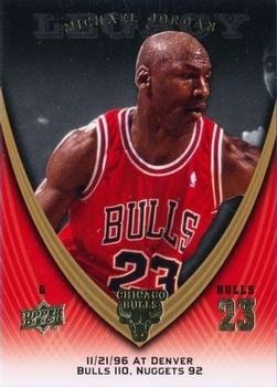 2008-09 Upper Deck Michael Jordan Legacy Collection #778 Michael Jordan - Game 778 Front