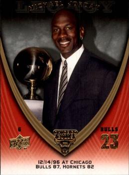 2008-09 Upper Deck Michael Jordan Legacy Collection #789 Michael Jordan - Game 789 Front
