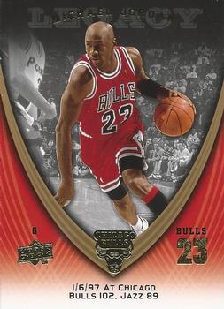 2008-09 Upper Deck Michael Jordan Legacy Collection #799 Michael Jordan - Game 799 Front