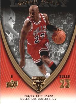 2008-09 Upper Deck Michael Jordan Legacy Collection #802 Michael Jordan - Game 802 Front