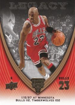 2008-09 Upper Deck Michael Jordan Legacy Collection #803 Michael Jordan - Game 803 Front