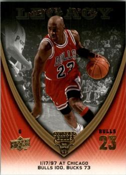 2008-09 Upper Deck Michael Jordan Legacy Collection #804 Michael Jordan - Game 804 Front