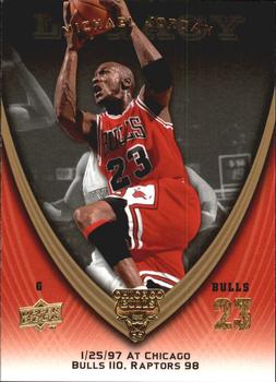 2008-09 Upper Deck Michael Jordan Legacy Collection #808 Michael Jordan - Game 808 Front