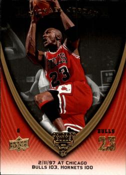 2008-09 Upper Deck Michael Jordan Legacy Collection #815 Michael Jordan - Game 815 Front