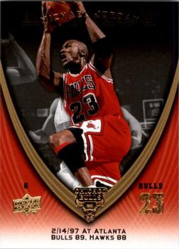2008-09 Upper Deck Michael Jordan Legacy Collection #816 Michael Jordan - Game 816 Front