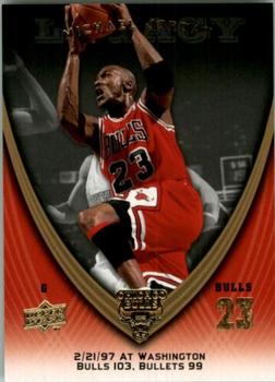 2008-09 Upper Deck Michael Jordan Legacy Collection #819 Michael Jordan - Game 819 Front